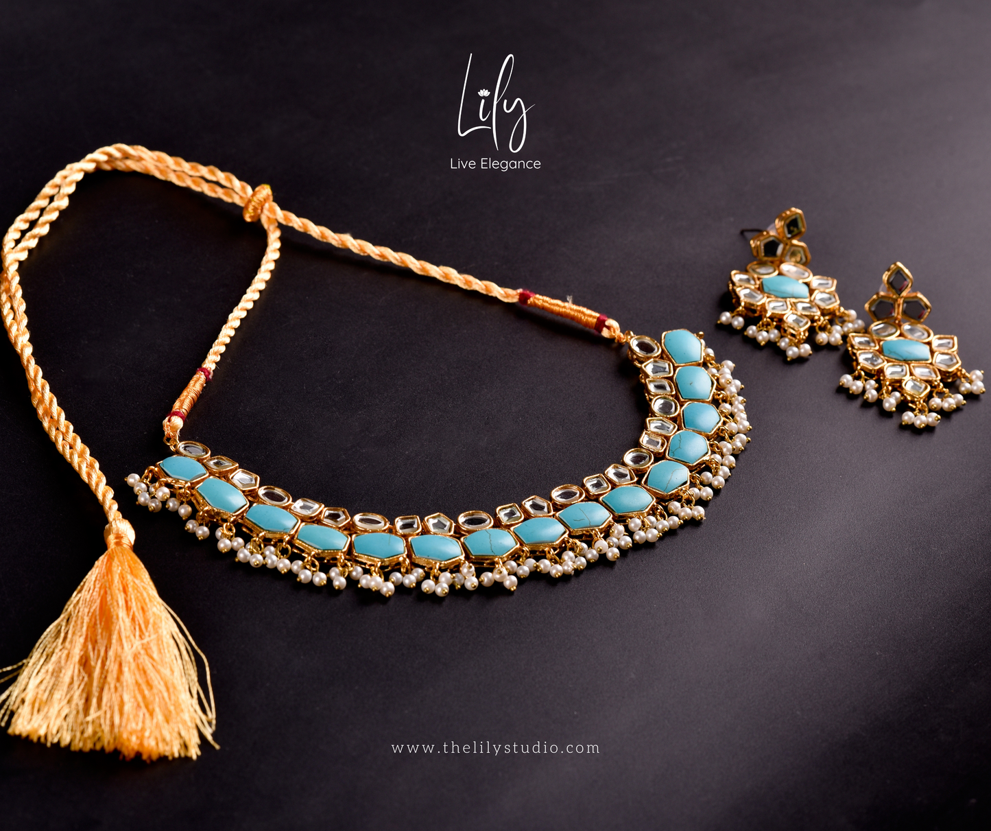 FEROZA ELEGANCE | KUNDAN SET