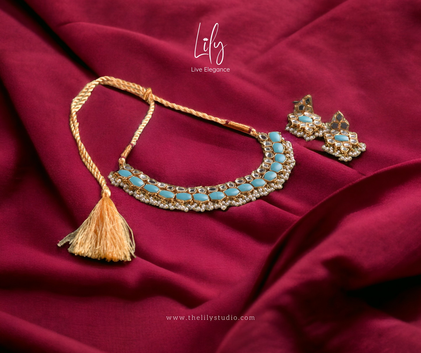 FEROZA ELEGANCE | KUNDAN SET