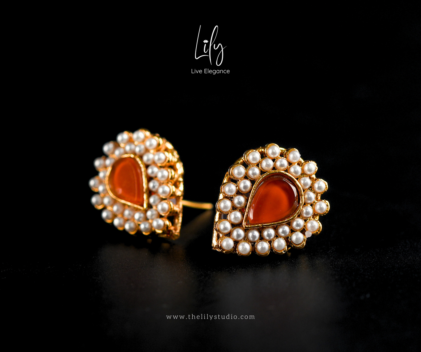 AURA | KUNDAN EARRINGS