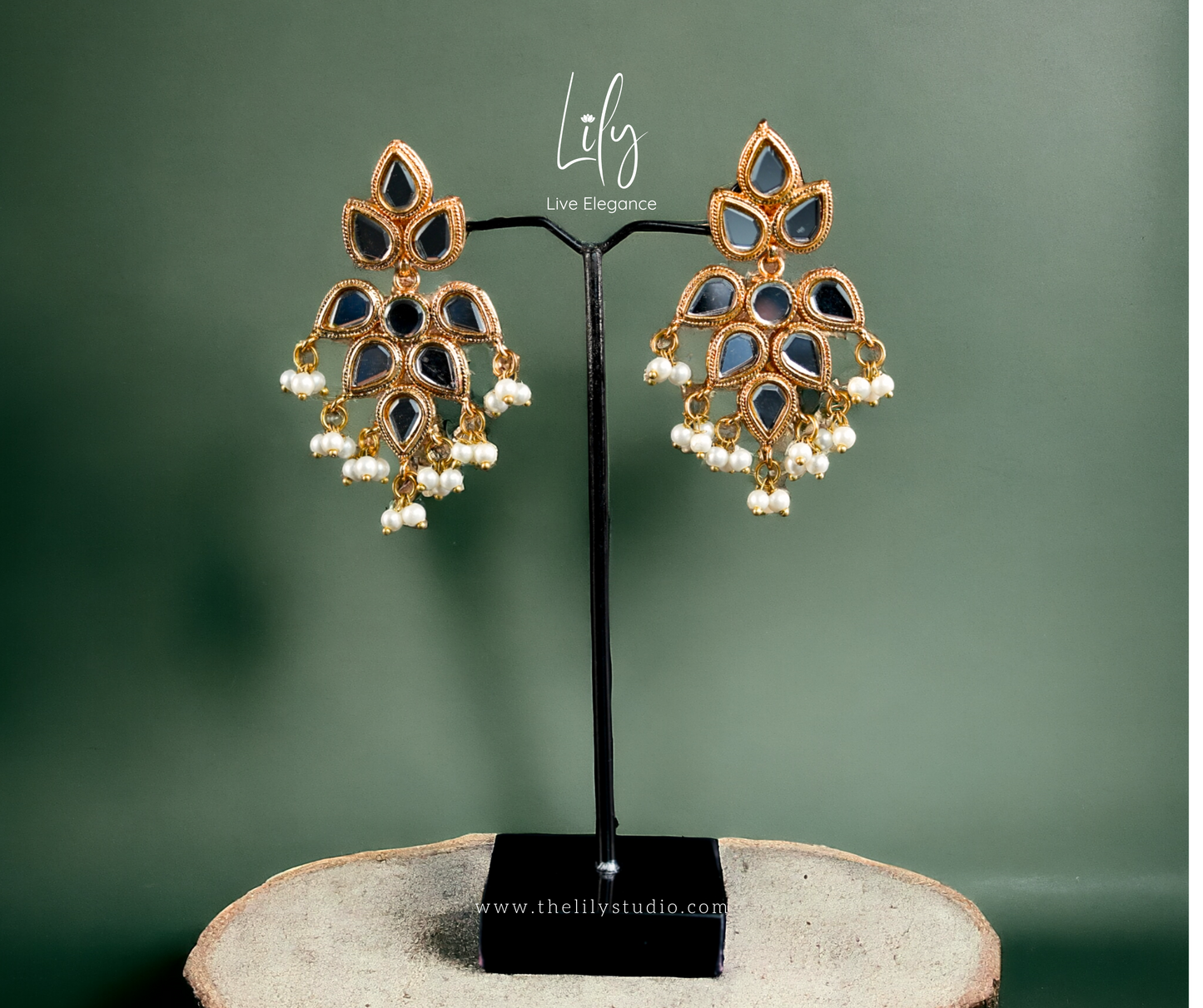 IMPERIAL | KUNDAN EARRINGS