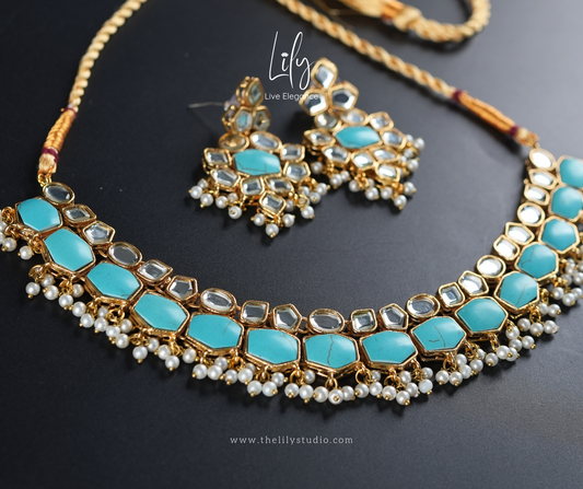 FEROZA ELEGANCE | KUNDAN SET