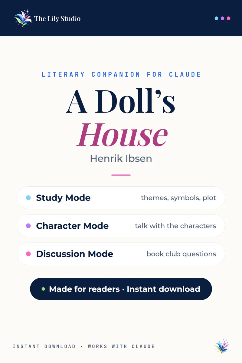 A Doll's House: Study, discuss & explore Ibsen's groundbreaking drama with AI