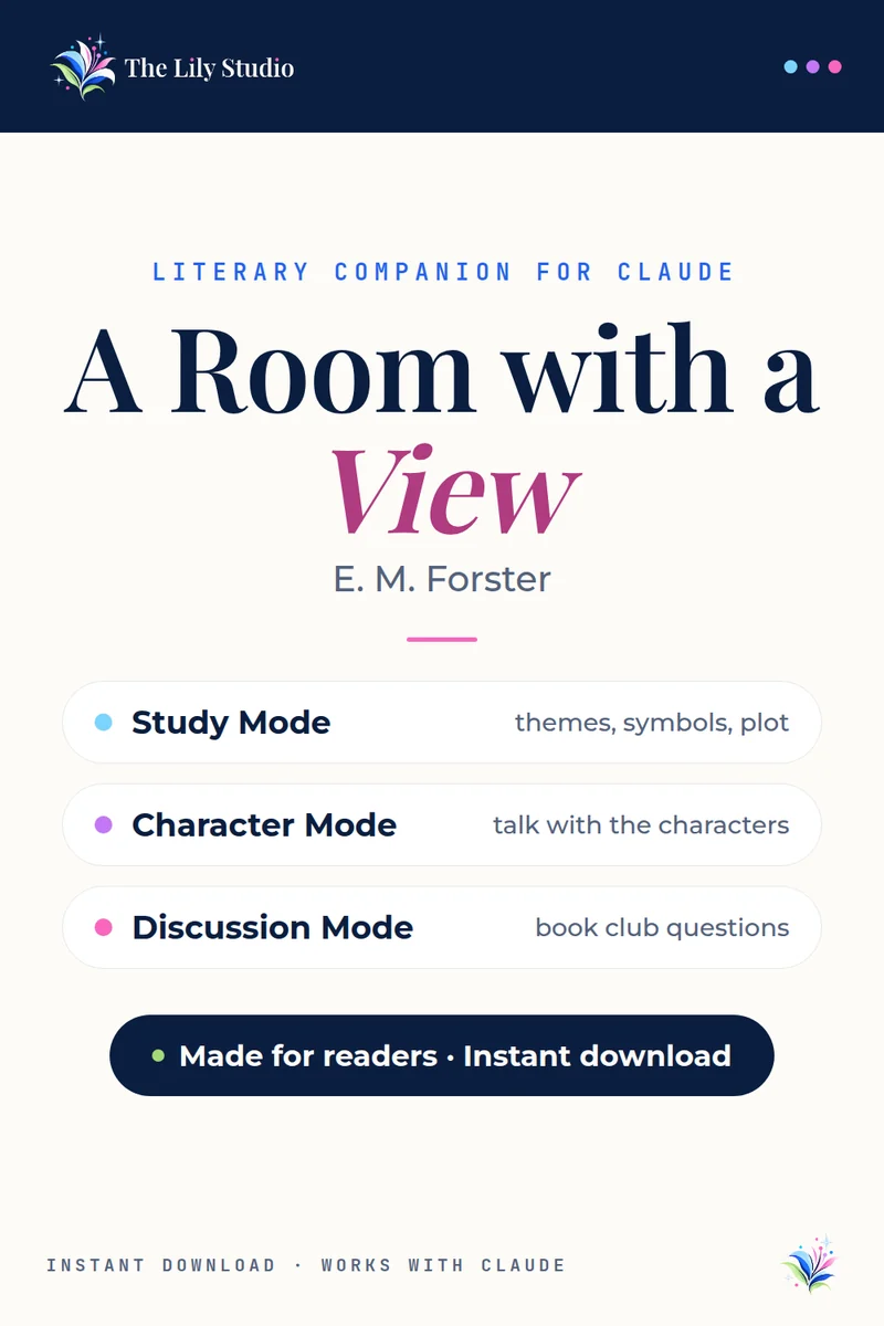 A Room with a View: Study, discuss & explore Forster's romantic comedy with AI