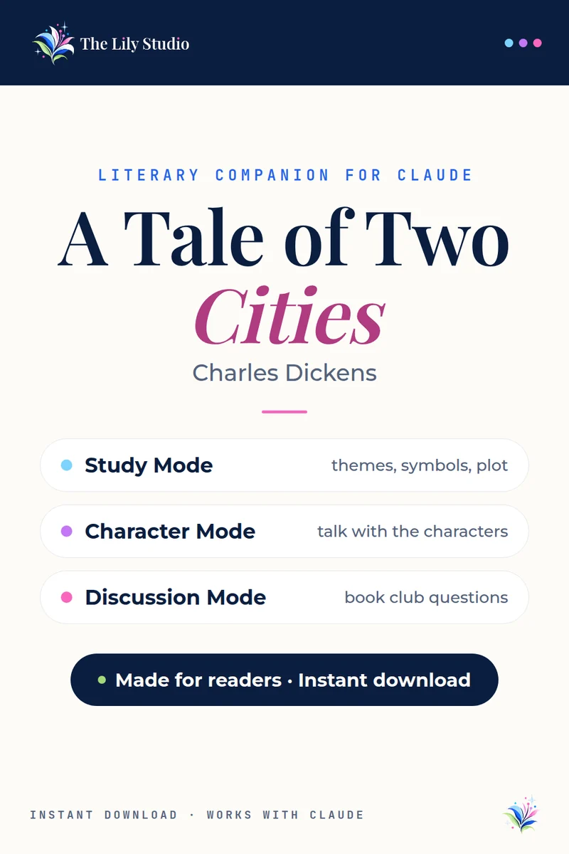 A Tale of Two Cities: Study, discuss & explore Dickens' French Revolution epic with AI