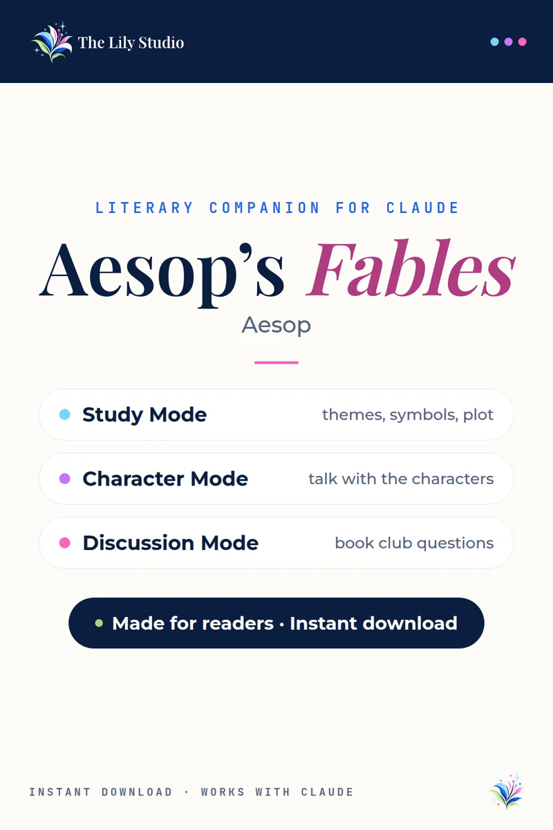 Aesop's Fables: Study, discuss & explore the classic moral tales with AI
