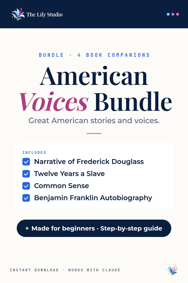 American Voices Bundle: Four voices that shaped America.