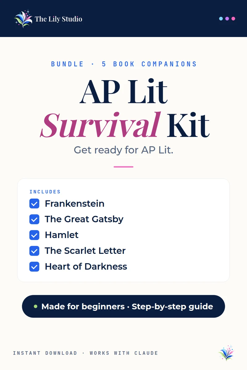 AP Lit Survival Kit: Five AP Literature favorites.