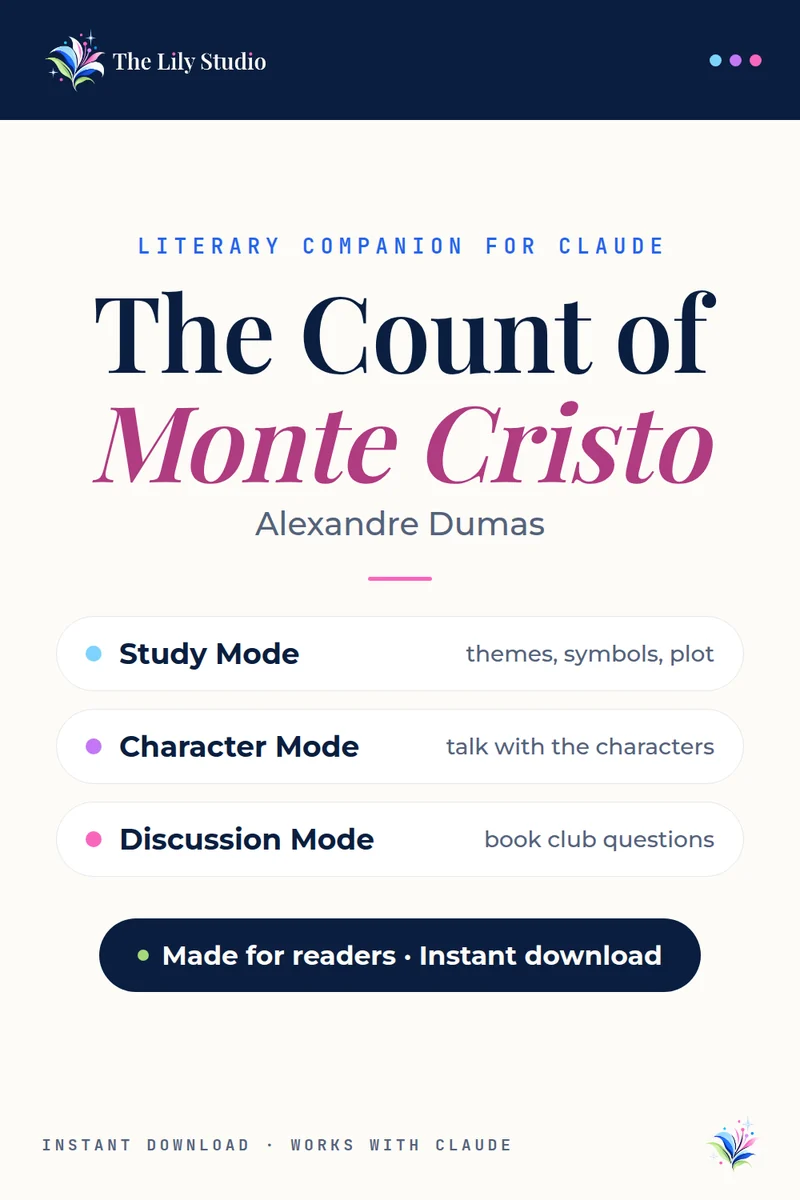 Count of Monte Cristo: Study, discuss & explore Dumas' revenge epic with AI