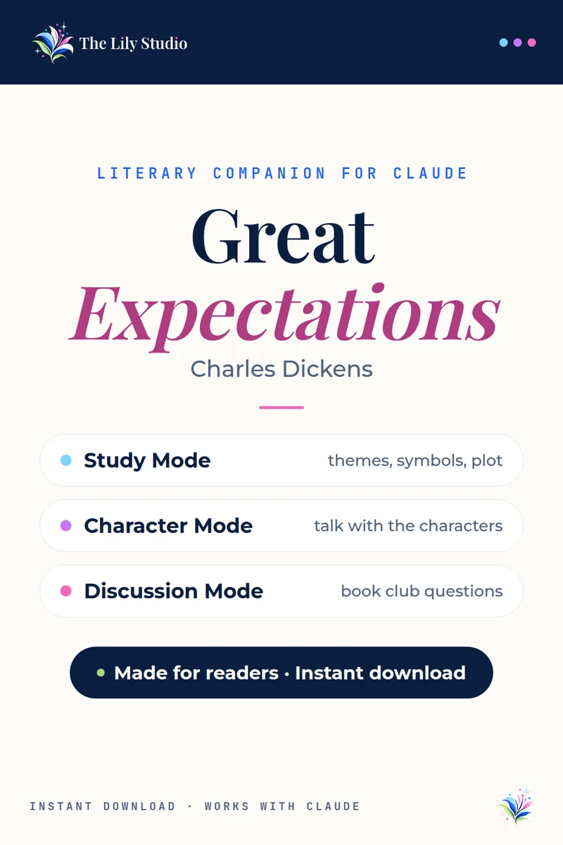 Great Expectations: Study, discuss & explore Dickens' coming-of-age classic with AI