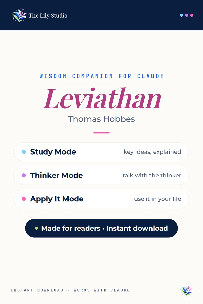 Leviathan: Study & explore Hobbes' political philosophy with AI
