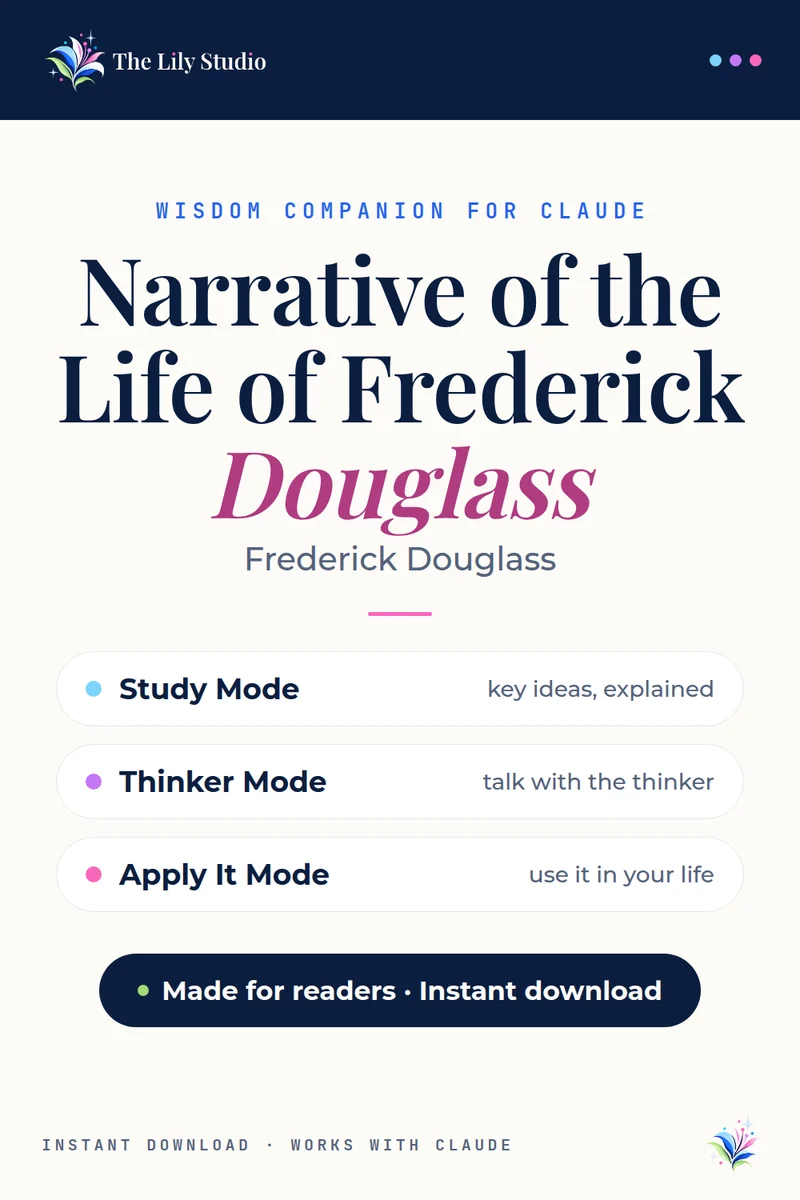 Narrative of Frederick Douglass: Study & explore Douglass' powerful narrative with AI