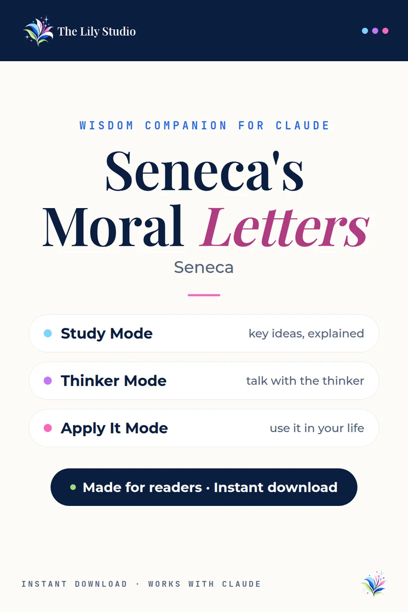 Seneca’s Moral Letters: Study & explore Seneca's Moral Letters with AI