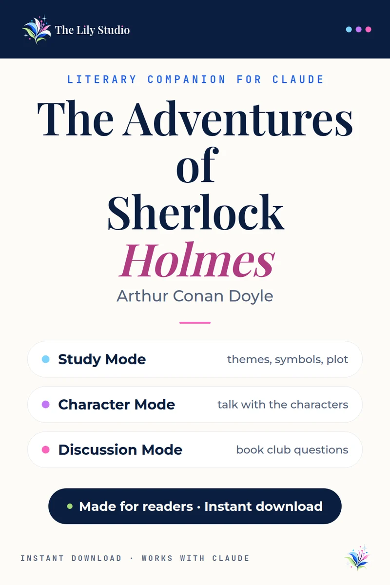 Sherlock Holmes: Study, discuss & explore Conan Doyle's detective stories with AI