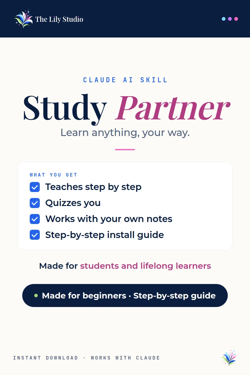 Study Partner: Your patient study partner.